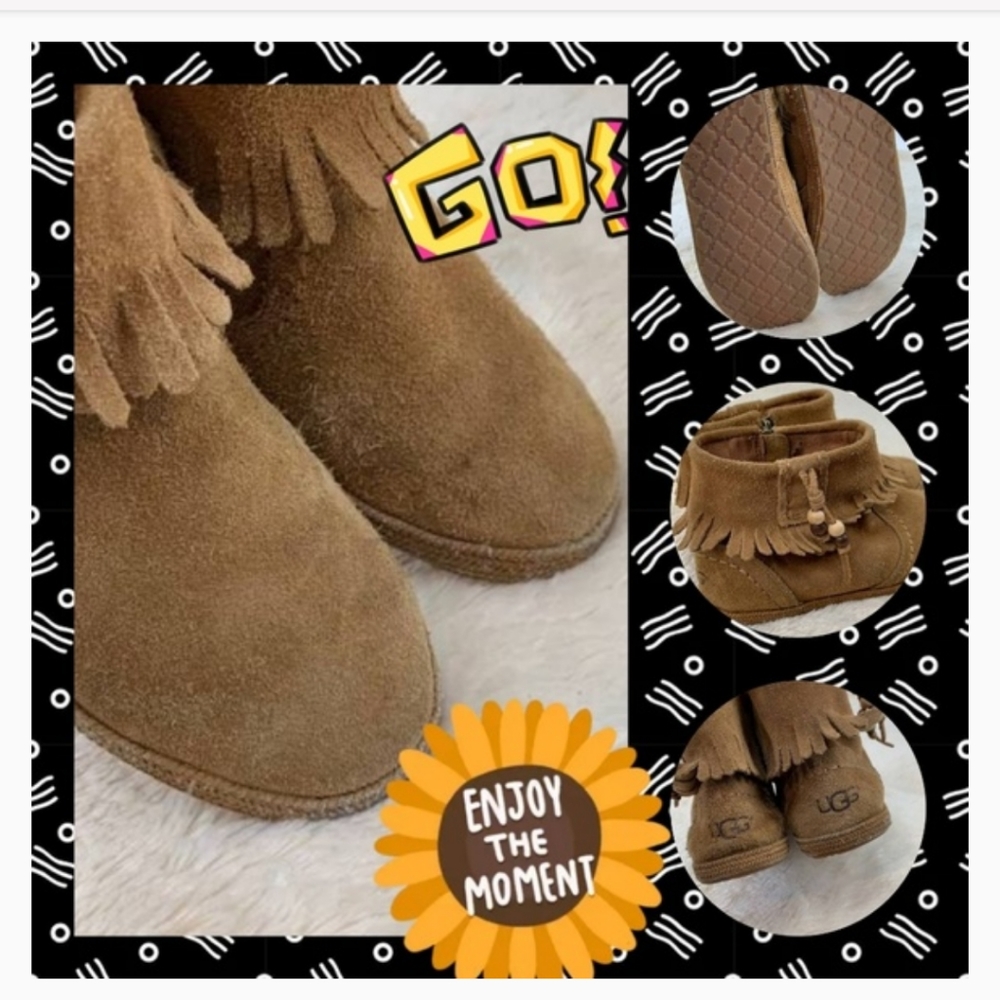 Short UGG moccasins